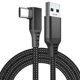 thumbnail image 2 of Moyic Cable de carga VR tipo C, línea de fecha, Cable móvil, bolsillo, adaptador de auriculares de música de viaje, reemplazo para Videojuegos y accesorios Negro 5 Mio, 2 of 8