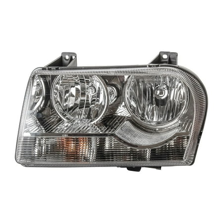 TYC 20-6638-00-1 Left Headlight Assembly for 2005-2007 Chrysler 300