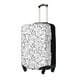 thumbnail image 1 of Balery Black White Music Funda de equipaje, fundas para maletas, elástica, lavable, protector de maletas, compatible con maletas de 18 a 32 pulgadas-Large, 1 of 7