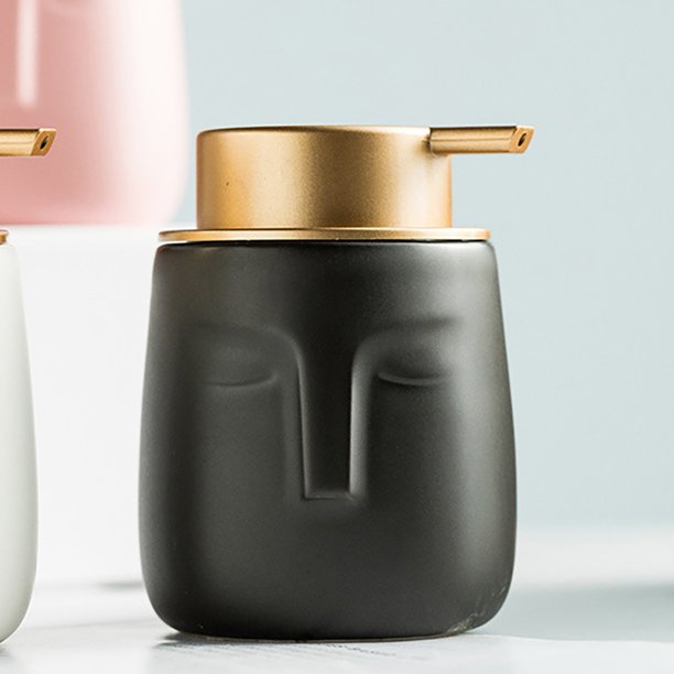 Lotion Dispenser Ceramic Soap Dispenser Bottles 12.31oz Bathroom Lotion