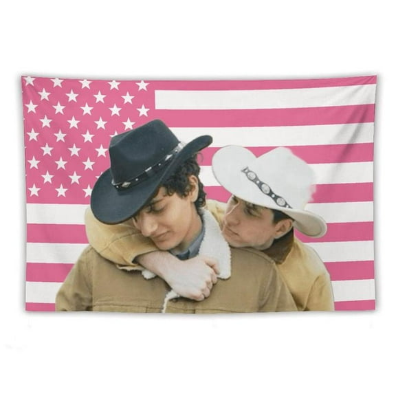 Hamzah and Martin wall tapestry poster for college dorm cave bedroom living room office party decoration gift