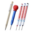 thumbnail image 1 of ZheElen 12 Pieces Carpenter Mark Pencil Refill Woodworking Mechanical Pencils Refill Type 1, 1 of 6