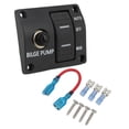 thumbnail image 4 of Way Bilge Pump Switch,3 Way Bilge Pump Bilge Pump Rocker Switch Yacht Accessory Effortless Installation, 4 of 14