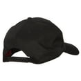 thumbnail image 4 of US Coast Guard Retired Logo Embroidered Solid Cotton Pro Style Cap - Black OSFM, 4 of 5