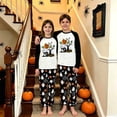 thumbnail image 6 of LuLiaMenton Family Matching Pajamas, Cute Ghost Long Sleeve Sleepwear Set, Men XL, 6 of 7