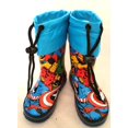 thumbnail image 1 of Nuevas botas de lluvia de moda para niños de Disney, botas de estudiante de goma natural para coche, zapatos de agua antideslizantes, tamaño 23-3629, plantilla de 19,5 cm Gao Jinjia LED, 1 of 2