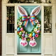 thumbnail image 5 of Tyidzon Easter Door Cover Happy Easter Door Banner Decorations for Spring Easter Holiday Party Decorations, 5 of 7