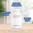 thumbnail image 2 of SuperSmart Arthro Fast Relief (High Potency) - with MSM, Levagen+ PEA, Collavant N2 Collagen, Fermented Ginger - Joints & Mobility | Gluten Free - 90 Vegetarian Capsules, 2 of 6