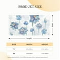 thumbnail image 5 of Lsque Pale Blue Lotus Flowers Pattern Party Banner, Festive Banner , Holiday Celebrations and Events for Carnival Birthday Party Festival Decorations-Medium, 5 of 8