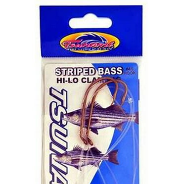 Tsunami Striped Bass Hi-Lo Fishing Rig