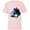 Soft Pink, variant on Disney Haunted Mansion Movie Hatbox Ghost Bride Harriet Ben - Short Sleeve T-Shirt for Kids - Customized-Athletic Heather