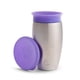 thumbnail image 1 of Munchkin Miracle Stainless Steel 360 Sippy Cup, Púrpura, 10 Onzas, 1 of 3
