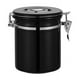 thumbnail image 4 of Tarro de acero inoxidable 304 para almacenar granos de café, tarro sellado, tarro para té, tarro para almacenar leche en polvo, tarro para granos de café, 4 of 6