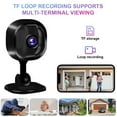 thumbnail image 2 of 1080P HD Mini Security IP Camera CCTV Wireless WiFi Home Indoor Night Vision Cam Remote Network Portable Security Camera, 2 of 11