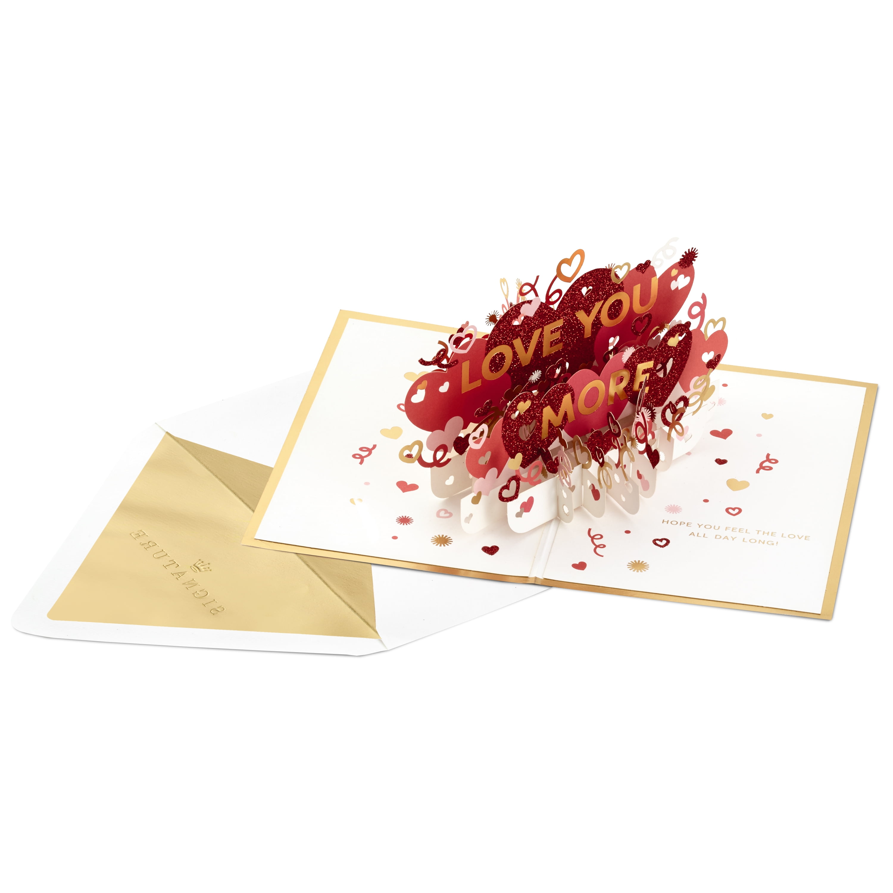 hallmark signature paper wonder pop up valentines day card