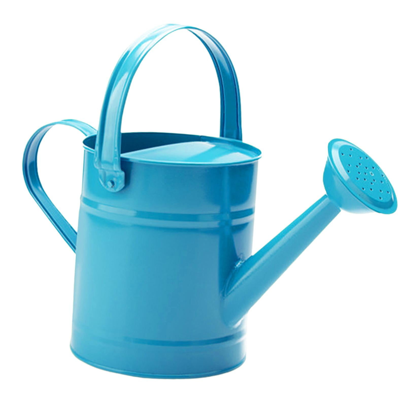 Gazechimp Garden Watering Can Flower Bed Garden Water Pot for Courtyard Lawn Farmhouse Blue