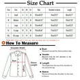 thumbnail image 3 of Sweatshirts for Women ZHUGeLI Pullover Clearance! Fashion Women's Casual Long Sleeve Christmas Printed Round Neck Ladies Hooded Sweatshirt Tops, 3 of 4