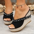 thumbnail image 6 of enyan Dressy Comfortable Summer Open Toe Ankle Strap Buckle Women Sandal Womens Platform Shoes,C,Size 9.5, 6 of 7