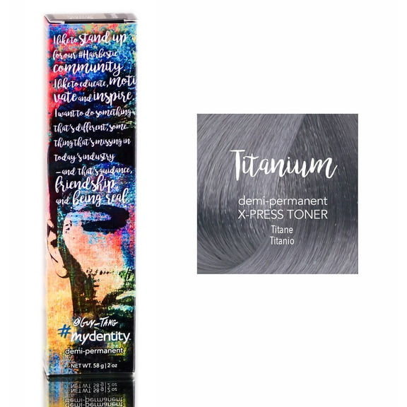 #mydentity Demi Permanent X Press Toners Titanium