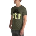 thumbnail image 4 of Smiski Yoga T-Shirt | Funny Kawaii Yoga Smiski Tee, Gift for Yoga Lovers (Military Green, S), 4 of 6