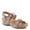 TURQUOISE MULTI, variant on L`Artiste Colomecool Women’s Cork Wedge Sandal with Adjustable Soft Comfort