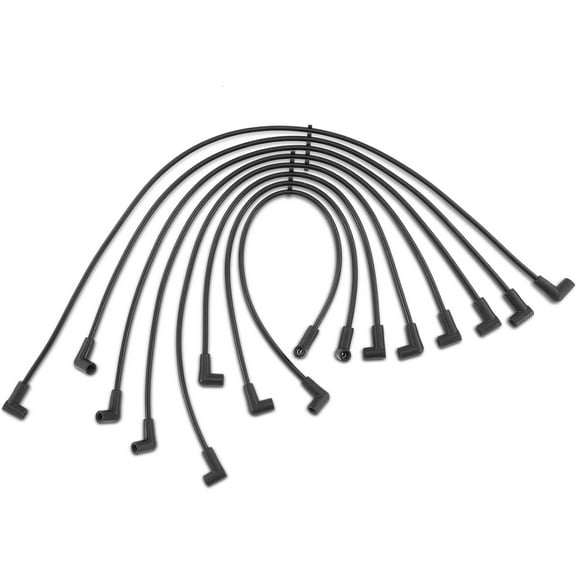 A-Premium Ignition Spark Plug Wires Set of 8 Compatible with Buick Century, Regal & Chevrolet Impala, Malibu & GMC Jimmy & Oldsmobile Omega & Pontiac & More