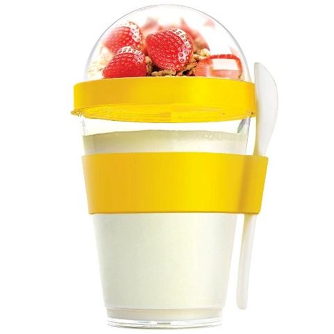 Yogurt Container To Go Yellow