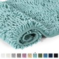 thumbnail image 1 of Grey Rugs for Bathroom Slip-Resistant Shag Chenille Bath Rugs Mat Extra Soft and Absorbent Bath Rug for Shower Room Machine-Washable Fast Dry (Grey, 17" x 24"), 1 of 5