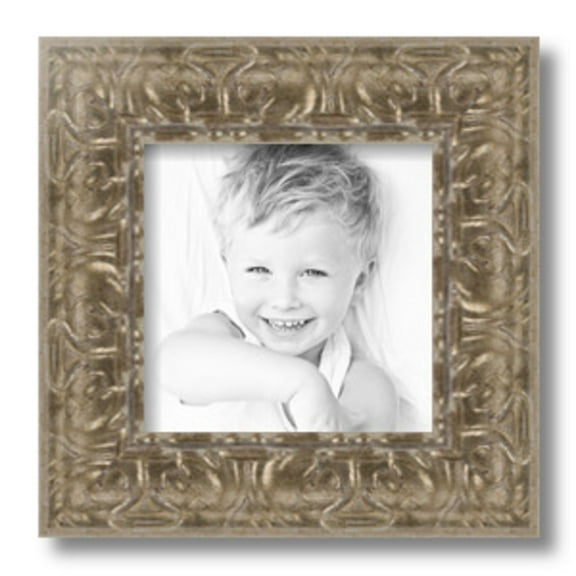 ArtToFrames 8" x 8" Other Picture Frame, 8x8 inch Multi Wood Poster Frame (WOM-5168), 4 Pack