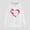 White, variant on FamilyThread Womens Pullover Hoodie Comfortable Long Sleeve Sweatshirts Heart Graphic Casual Loose Tops Kangaroo Pocket Shirts