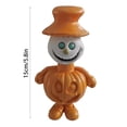 thumbnail image 3 of Halloween Decoración 2024 PumpkinStatue, Accesorios de diseño PumpkinFreak de Halloween, Jardín de Halloween, Estatua de PumpkinFreak, Decoración, Accesorio de arte(Buy 2 save 10%), 3 of 5