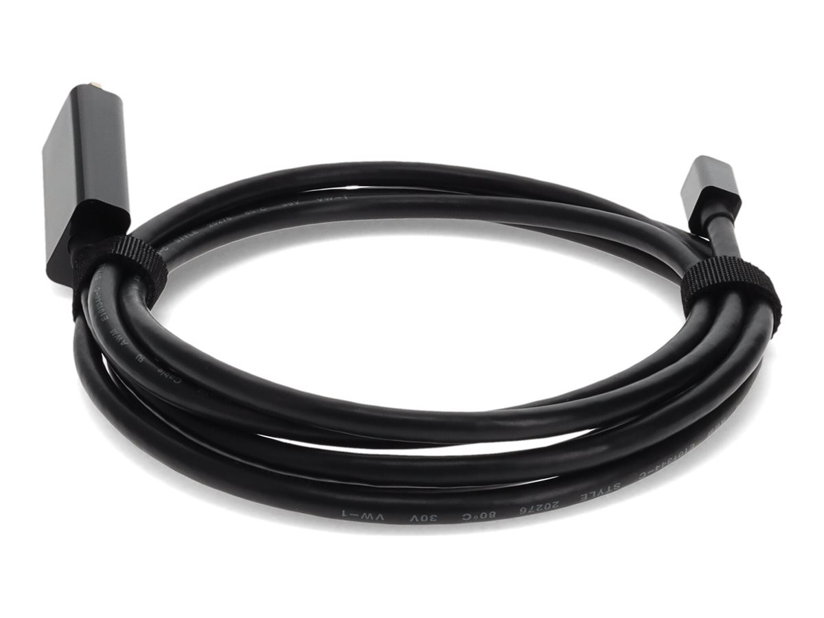 Startech 6 ft Mini DisplayPort to HDMI Cable - M/M - HDMI Male Digital Audio/Video - DisplayPort Male Digital Audio/Video - 6ft - Black