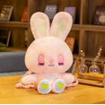 thumbnail image 1 of Kawaii Pink White Rabbit Plush Backpack Stuffed Animals Long Ear Girl School Bag Hug Toy For Children Birthday Xmas GiftPink50cm Deng Xun unisex, 1 of 2