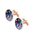 thumbnail image 2 of Flamingo Stylish Men's Cufflinks Set for Formal Attire - Made of Stainless Steel - Ideal for Business Meetings, 2 of 6