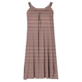 thumbnail image 4 of Baikeli Liquidation Robes Mode Femme Couleur Unie Camis Sans Manches Col Rond Robe Femmes Robes de Printemps 2024, 4 of 5