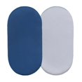 thumbnail image 1 of PEACNNG Bassinet Sheet Set 2 Pack Fitted Bassinet Sheets for Baby Boy  Universal Microfiber Soft Cradle Sheets for Oval Rectangle and Hourglass Bassinet Mattress, 1 of 5