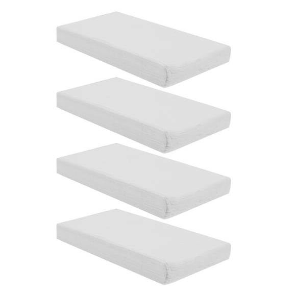 HOMEMAXS 4 Bags Car Travel Tissues Tissue Box Refill Paper Auto Visor Pulp Paper Towels (50 Sheets/bag)