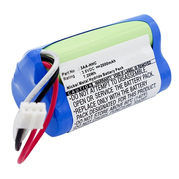 Batteries N Accessories BNA-WB-H1845 Speaker Battery - Ni-MH, 3.6V, 2000 mAh, Ultra High Capacity Battery - Replacement for TDK 3AA-HHC Battery