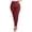 Red, variant on Women High Waist Cropped Work Pants Solid Zipper Trouser Pant Casual Baggy Elastic Waist Trouser Wide Leg Pant With Pocket Fashion Pant Dress Pants for Women Business Casual High Waist