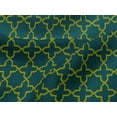 thumbnail image 4 of oneOone Viscose Jersey Fabric Quatrefoil Block Printed Fabric 1 Yard 60 Inch Wide, 4 of 5