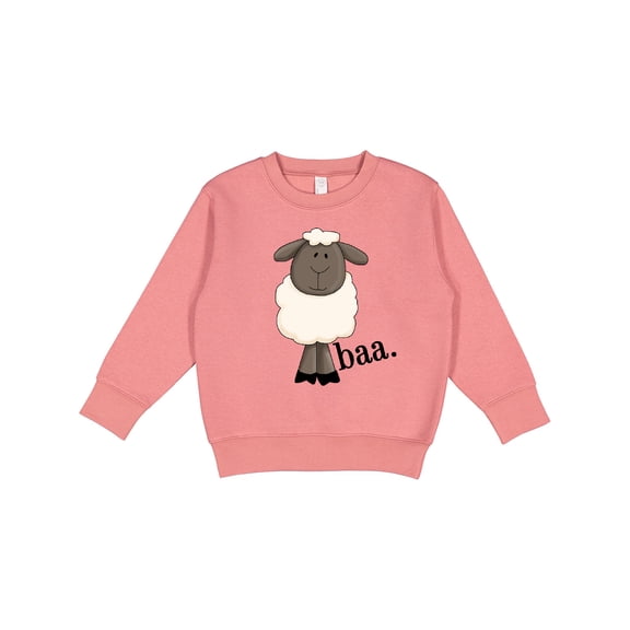 Inktastic Baa. Cute Sheep Design Toddler Sweatshirt