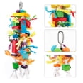 thumbnail image 4 of Parrot Chewable Wooden Toys Handmade Rattan Parrot Shredder Toys for Most Type of Pet Birds, 4 of 5