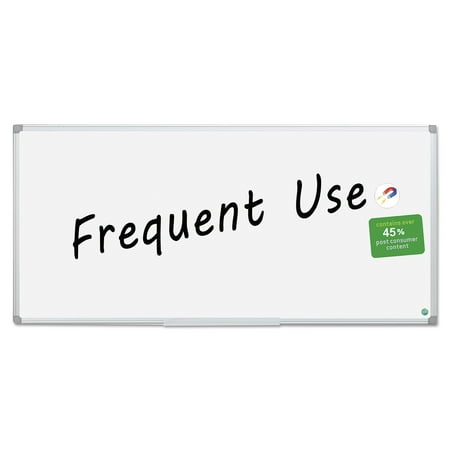 Mastervision Earth Gold Ultra Magnetic Steel Dry Erase Board, 96" x 48", Aluminum Frame
