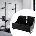 thumbnail image 1 of Organizador de estantes de almacenamiento de pared para gimnasio, accesorios, soporte de pared portátil multifuncional para colgar en el gimnasio, 22 cm x 13 cm x 165 cm, 1 of 8