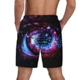 thumbnail image 2 of Haiem v Mens Swim Trunks with Compression Liner 2 in 1 Swimming Shorts Stretch Swimwear Quick Dry,Board Shorts-Medium, 2 of 9
