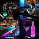 thumbnail image 1 of Alfombrilla LED para portavasos de coche con luz colorida, recargable por USB, antideslizante, sensor inteligente, 7 colores y modos., 1 of 9