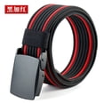 thumbnail image 3 of New Casual Business Belt Nylon Braided Belt Men's Spot Belts for Women Luxury Designer Brand 3.8cm Mens Belt, 3 of 6