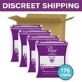 thumbnail image 3 of Poise Daily Incontinence Panty Liners, 2 Drop Very Light Absorbency, Long, 176 Count, 3 of 12