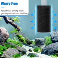 thumbnail image 3 of 6-Pack Pre-Filter Sponge for Aquarium Shrimp Fry Fish Tank Filter 0.8 Intake, Replacement Foam Cover, 3 of 4
