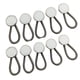 thumbnail image 5 of Advancent Extensor de cuello de camisa de 1 bolsa, expansor de cintura sin costuras de tela no irritante, hebilla de cuerda de repuesto Blanco 2piezas, 5 of 6
